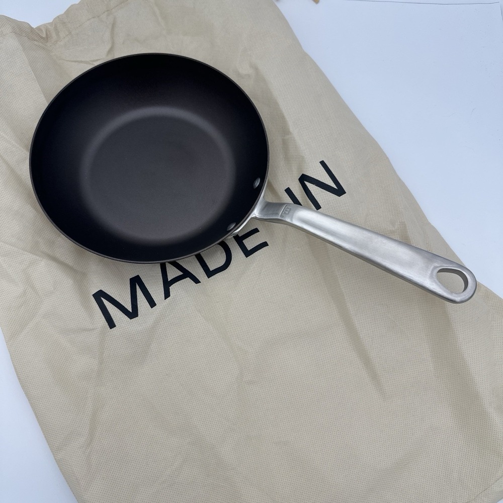 NEW - Made in Cookware 8" Pre-Seasoned Carbon Steel Frying Pan